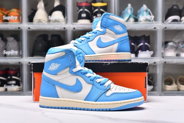 Jordan 1 Retro High OG UNC Reimagined (Unisex)36-47=