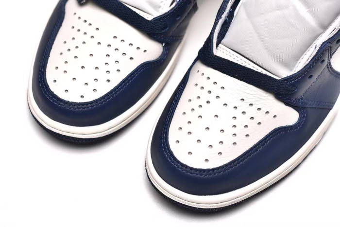 Air Jordan 1 High OG Obsidian(Unisex)36-47=