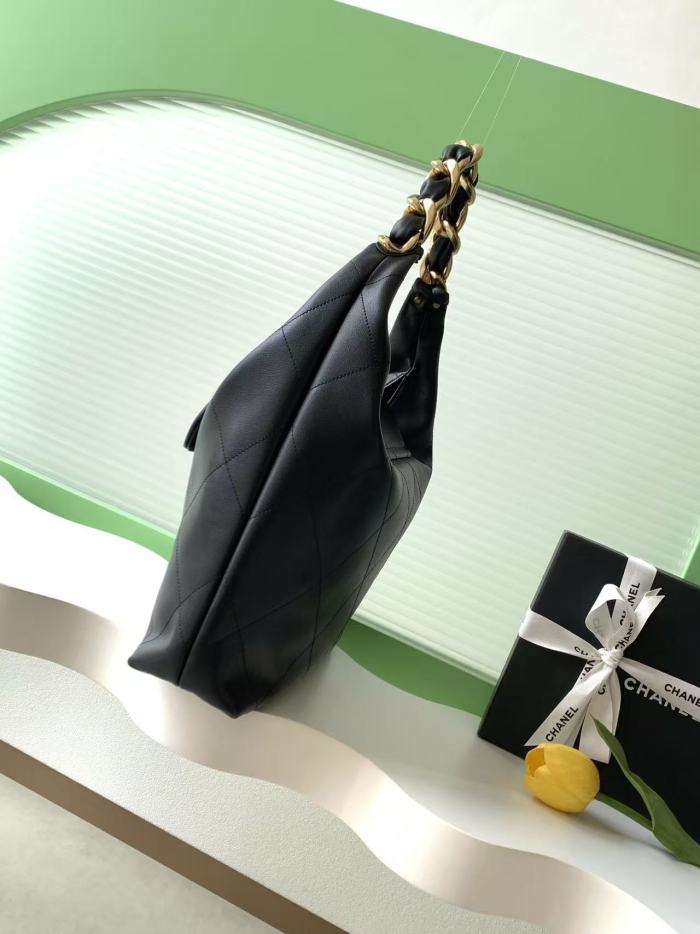 25K Large Hippie Hobo Bag “47x35x9cm” -008 =AS5838