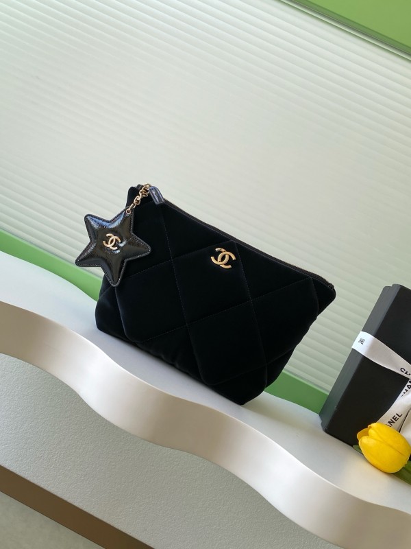 25N Small Clutch with Star Mirror “26x15.6x9cm” -084 =AP4847