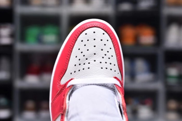 Air Jordan 1 Retro High OGLight Fusion Red(Unisex)36-47=