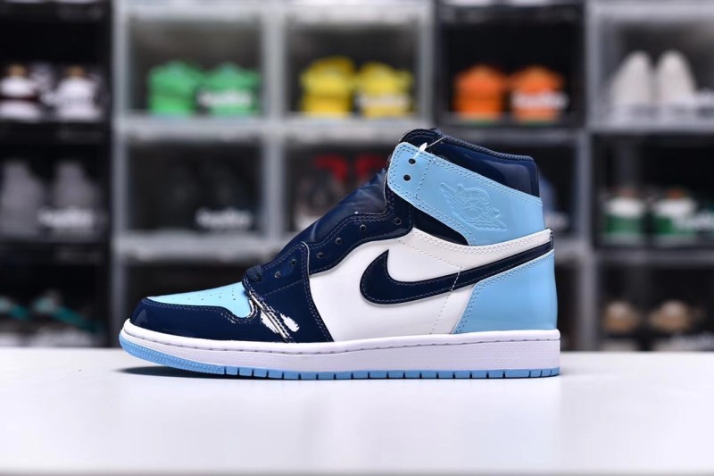Air Jordan 1 Retro High Blue Chill(Unisex)36-47=