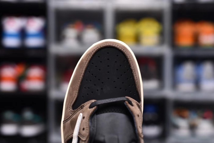 Travis Scott x AirJordan 1 Retro Low OG Mocha(Unisex)40-47=