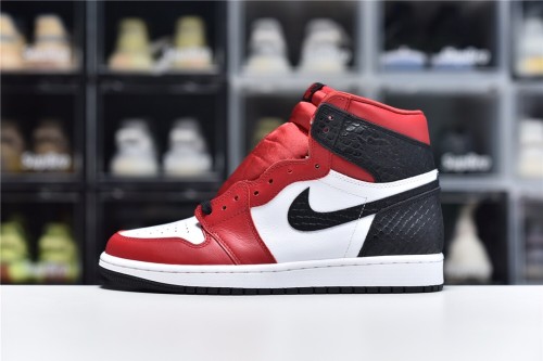 Air Jordan 1 Retro High OG Satin Red(Male)40-47=