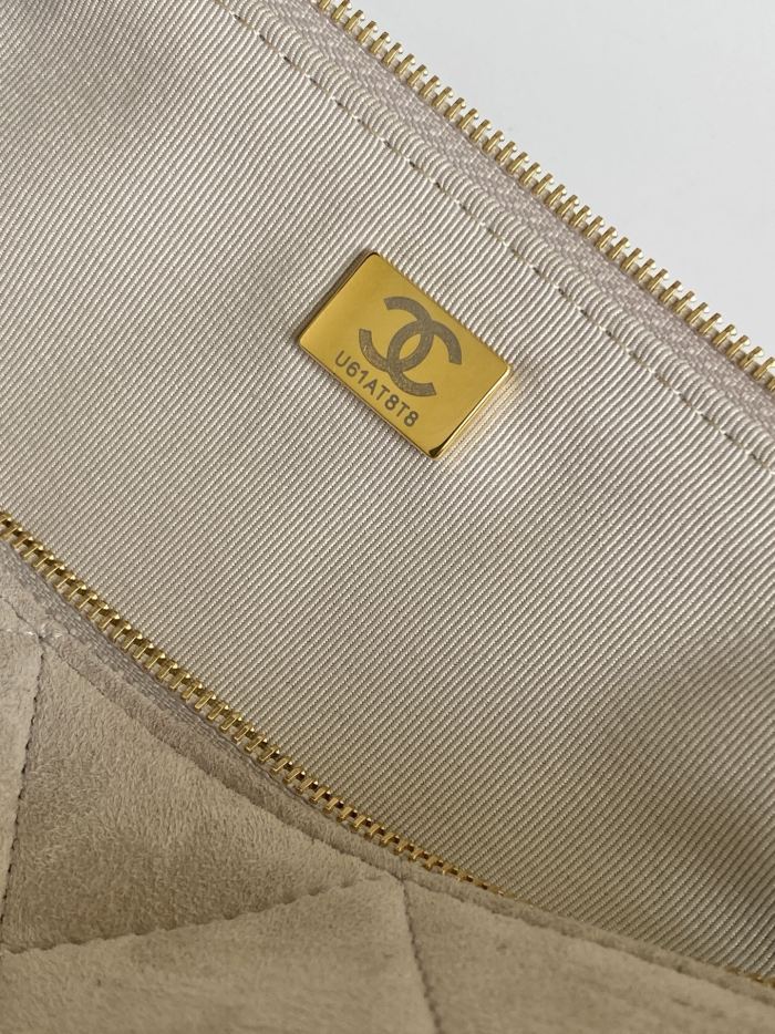 25K Large Suede Bowling Bag “27x18.5x13.5cm” -008 =AS5791