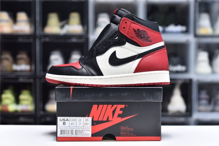 Air Jordan 1 Retro High Bred Toe(Male)40-47=