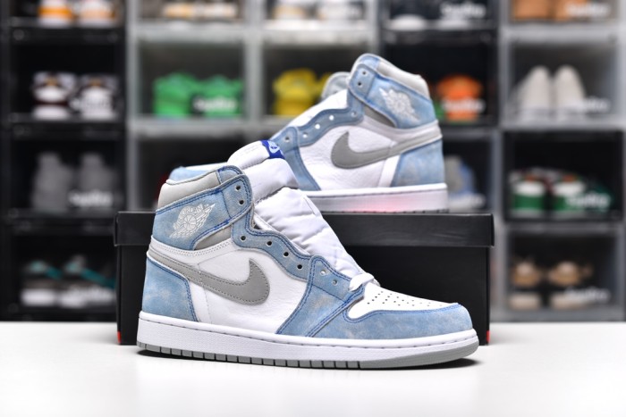Air Jordan 1 Wash Blue(Unisex)36-47=