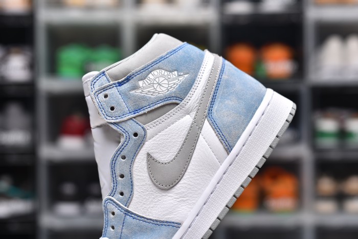 Air Jordan 1 Wash Blue(Unisex)36-47=