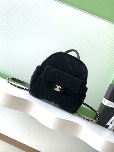 25N Velvet Backpack “25x10x25cm” -007 =AS5679