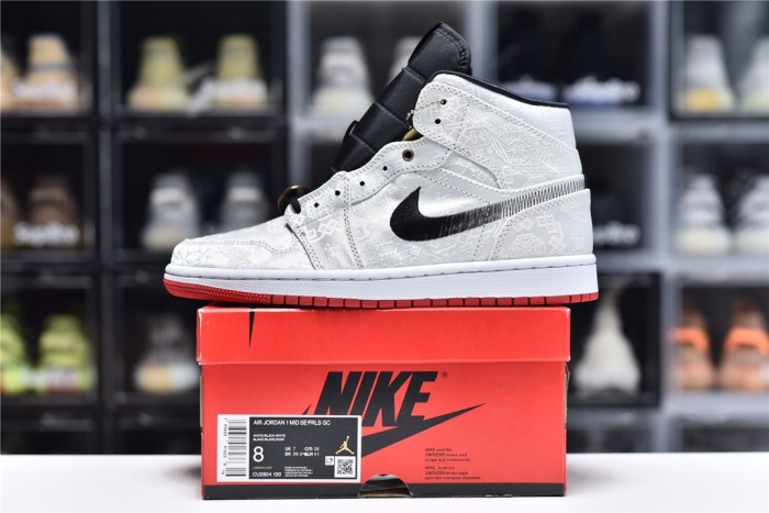Air Jordan 1 Mid Fearless(Male)40.5-46=