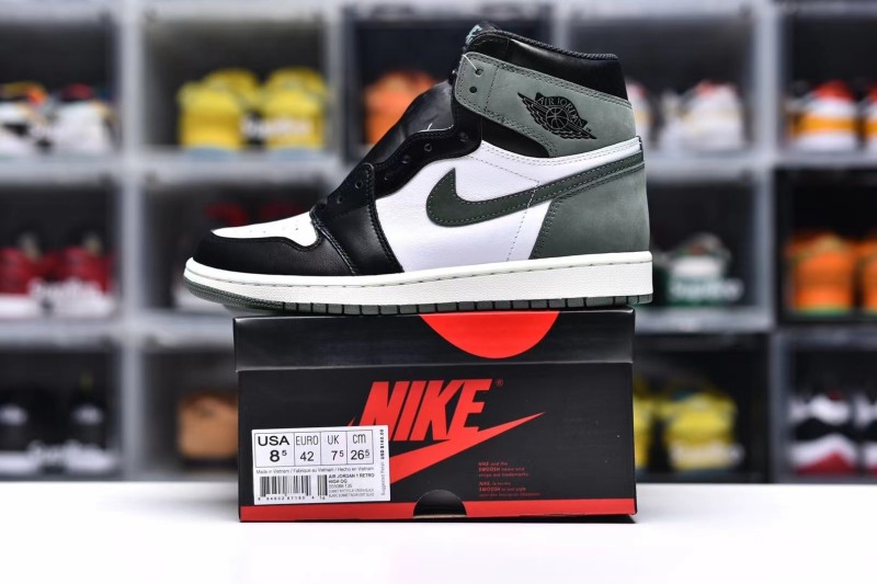 Air Jordan 1 Retro High Clay Green(Unisex)40-47=