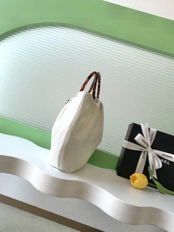 26C Large Lambskin Tortoiseshell Handle Bag “32x26x14cm” -007 =AS6010