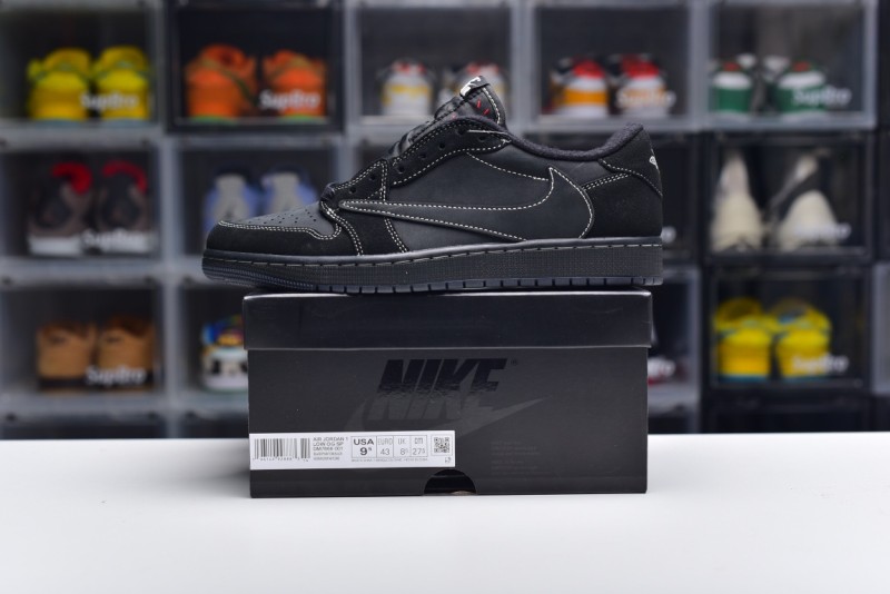 Travis Scott x Air Jordan 1 Low OG Black/Phantom(Unisex)40-47=