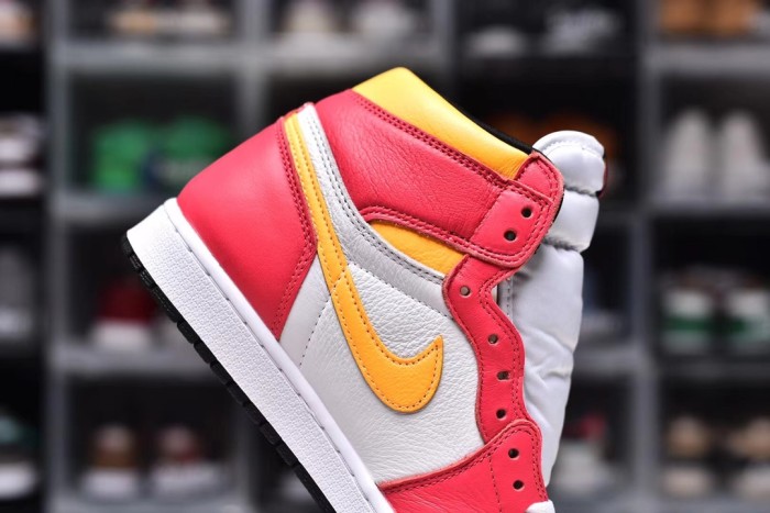 Air Jordan 1 Retro High OGLight Fusion Red(Unisex)36-47=