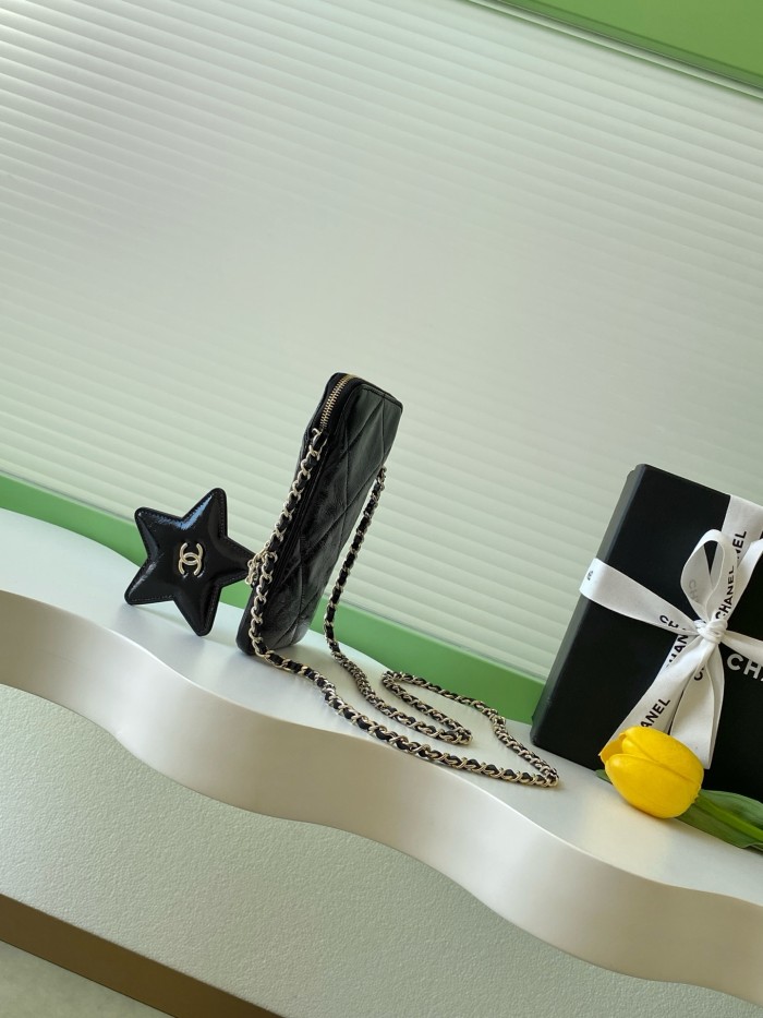 25N Phone Bag with Star Mirror “18x11x2.5cm” -005 =AP4777