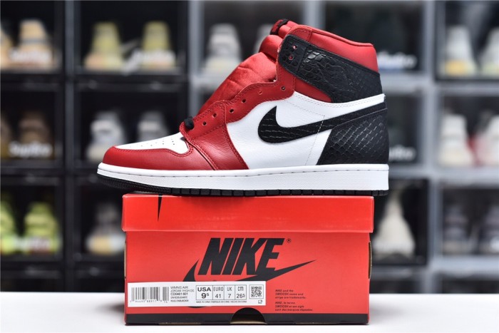 Air Jordan 1 Retro High OG Satin Red(Male)40-47=