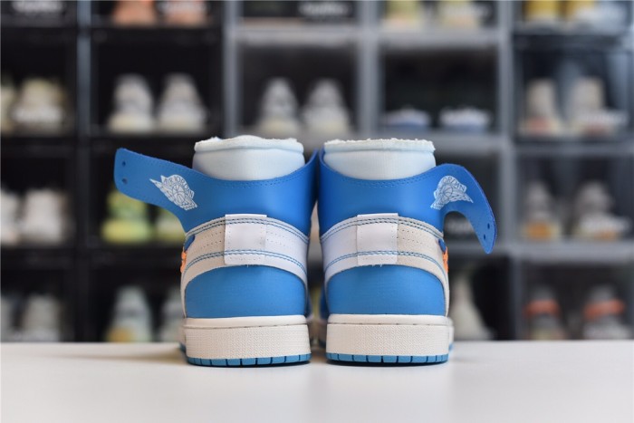 Air Jordan 1 X OFF-White University Blue UNT Ten Ten(Unisex)36-47