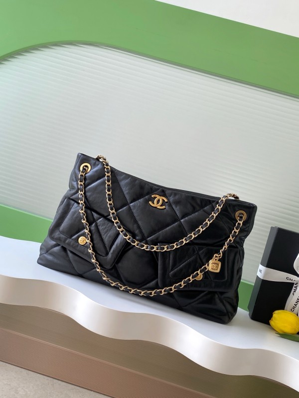 25K Medium Lambskin Messenger Bag “38x26x11cm” -089 =AS5740