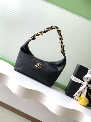25K Small Hippie Hobo Bag “28x24x8cm” -007 =AS5738