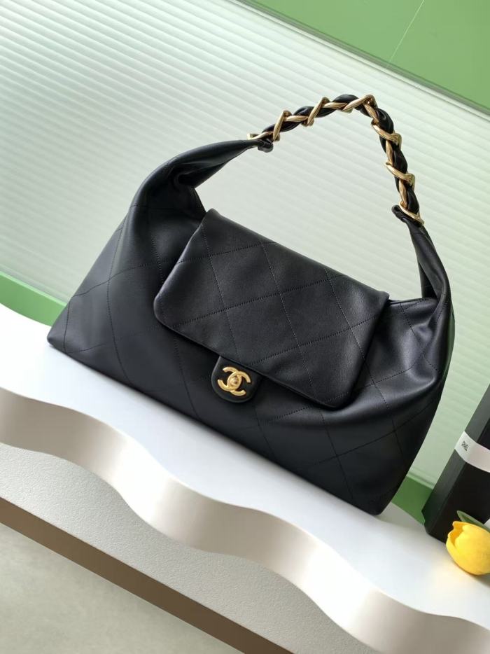 25K Medium Hippie Hobo Bag “43x33x7cm” -008 =AS5834