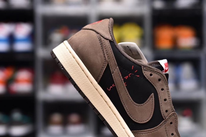 Travis Scott x AirJordan 1 Retro Low OG Mocha(Unisex)40-47=