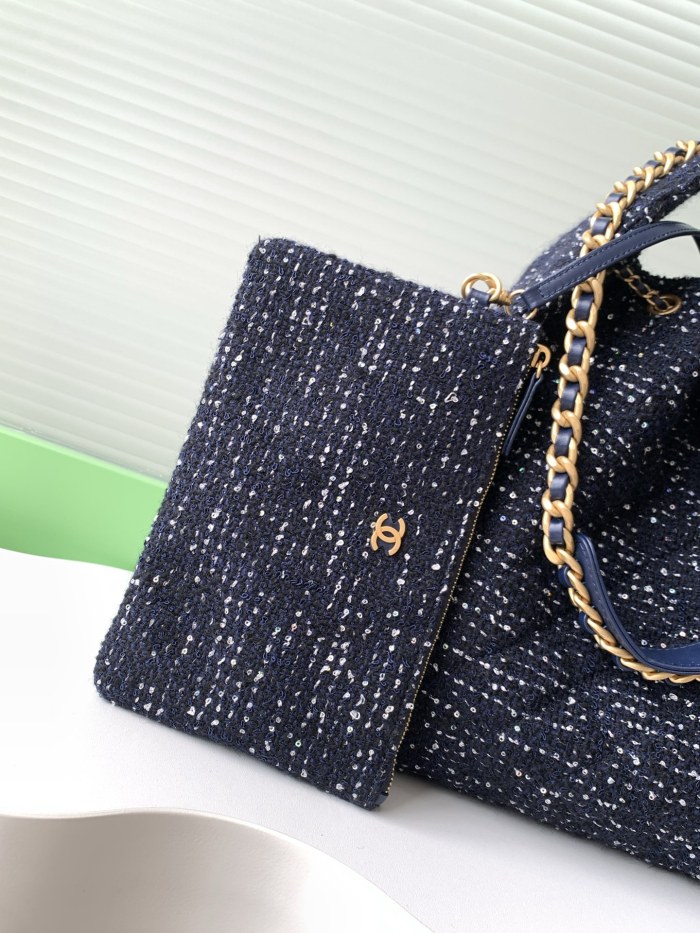 25C Hobo Hip Bag Large Tweed “40x30x15cm” -008 =AS5311