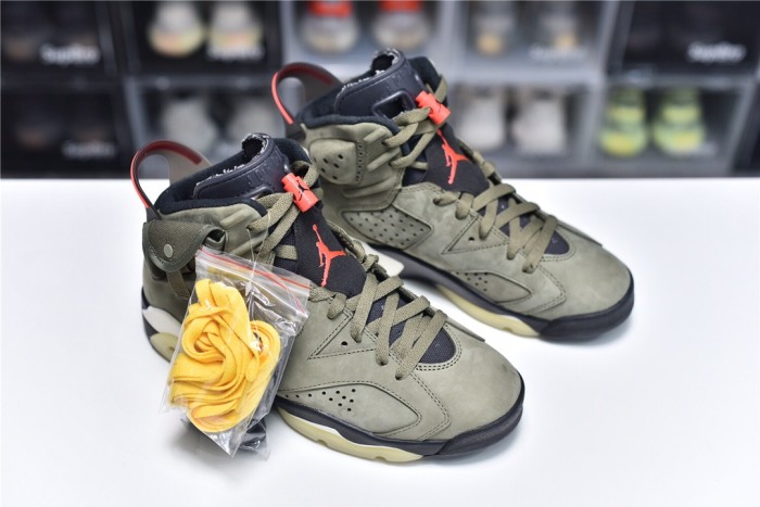 Air Jordan 6 Medium Olive TS 36-47=