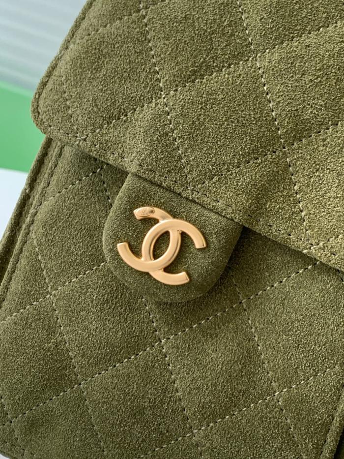 25K Hobo Hip Bag Small Suede “30x26x14cm” -058 =AS5293