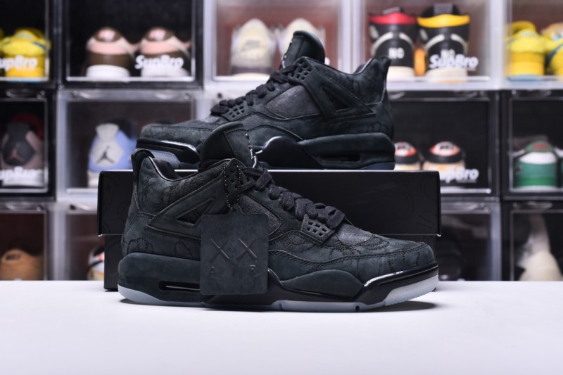 Jordan Air Jordan 4 Kaws Black(Unisex)36-47=