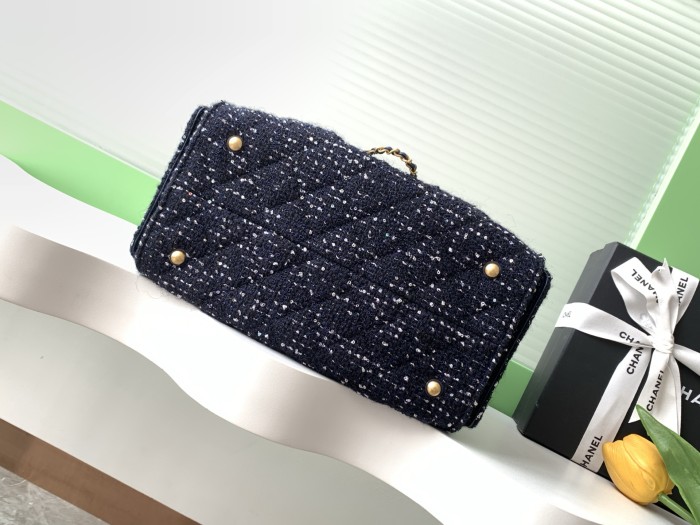 25C Hobo Hip Bag Small Tweed “30x26x14cm” -057 =AS5293