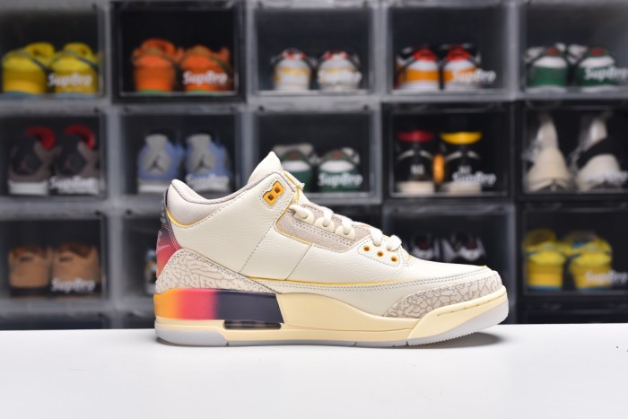 Balvin × Jordan Air Jordan 3(Unisex)36-47=