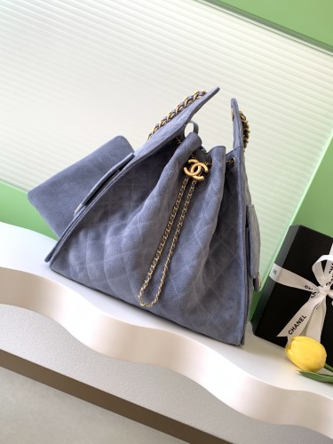 25K Hobo Hip Bag Large Suede “40x30x15cm” -009 =AS5311