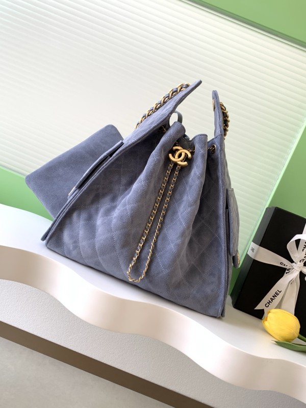 25K Hobo Hip Bag Large Suede “40x30x15cm” -009 =AS5311