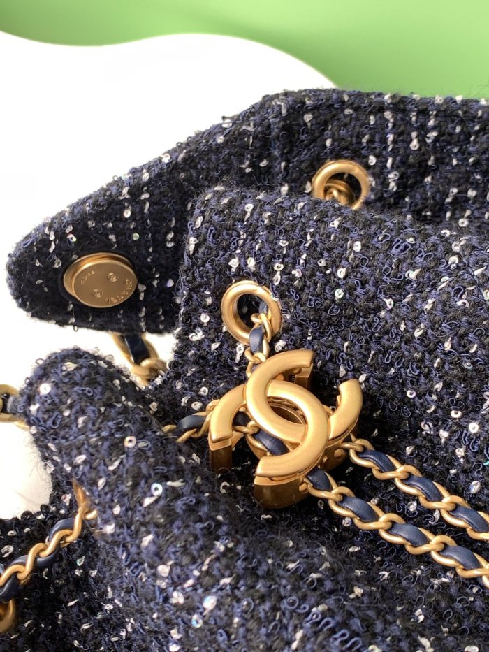 25C Hobo Hip Bag Large Tweed “40x30x15cm” -008 =AS5311