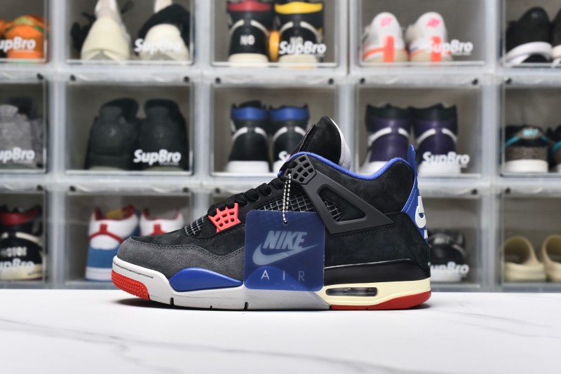 Jordan 4 Retro Rare Air Black(Unisex)36-47=