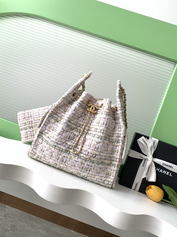 25C Hobo Hip Bag Large Tweed “40x30x15cm” -008 =AS5311