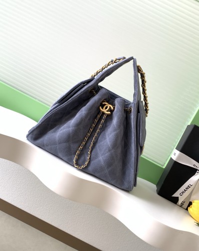 25K Hobo Hip Bag Small Suede “30x26x14cm” -058 =AS5293