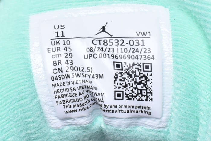 Air Jordan 3 Retro Green Glow(Unisex)36-47=