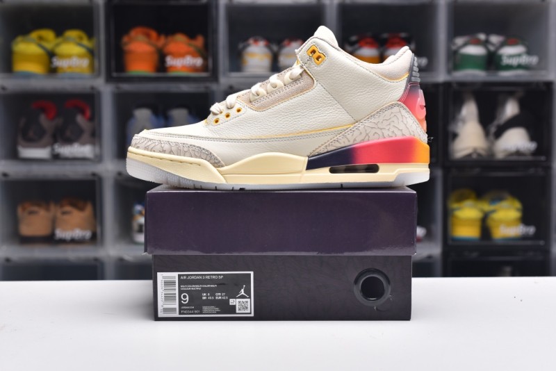 Balvin × Jordan Air Jordan 3(Unisex)36-47=