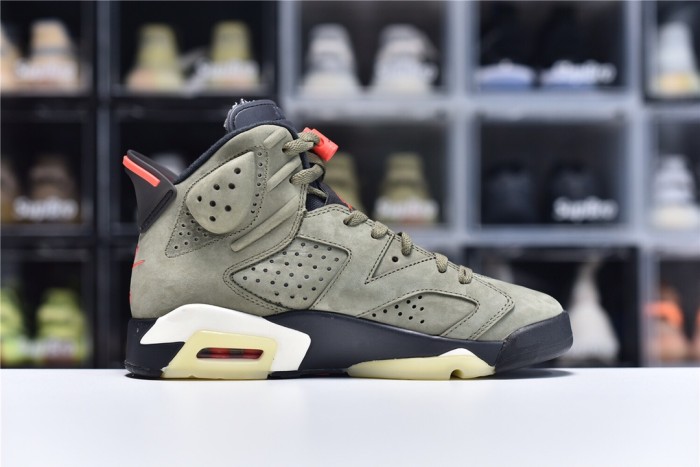 Air Jordan 6 Medium Olive TS 36-47=