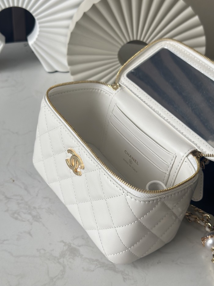 24K Pearl Chain Vanity Case “17x10x8cm” -016 =A86062