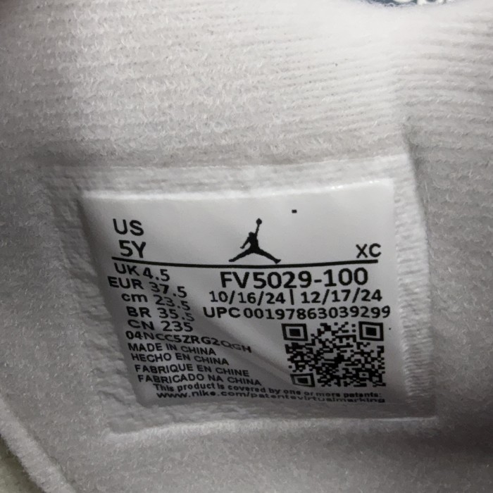 Jordan 4 Retro White Cement(Unisex)40.5-48.5