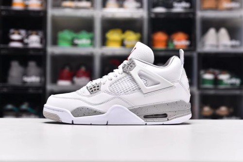 Air Jordan 4 White Oren(Male)40-48=