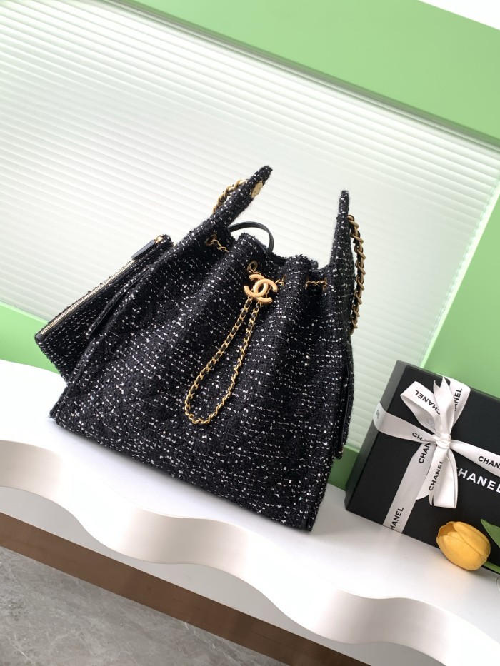 25C Hobo Hip Bag Large Tweed “40x30x15cm” -008 =AS5311