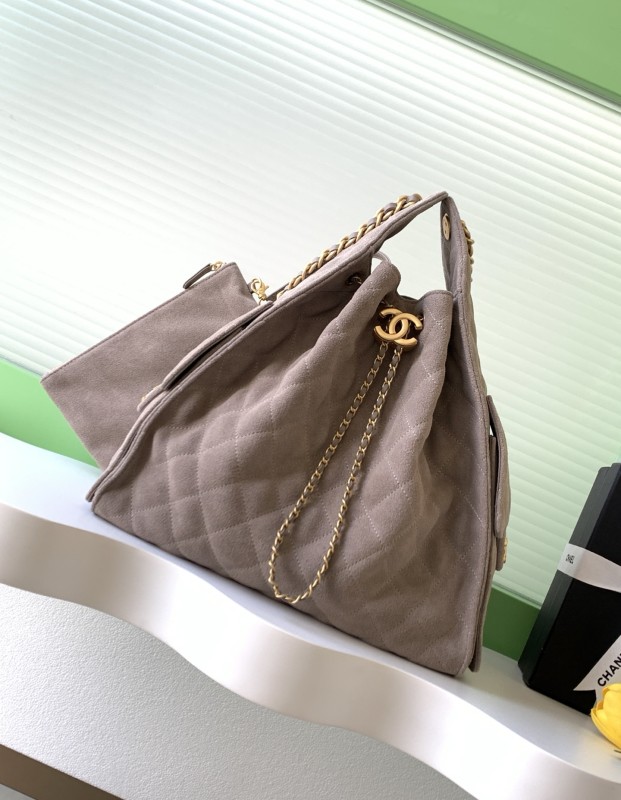 25K Hobo Hip Bag Large Suede “40x30x15cm” -009 =AS5311