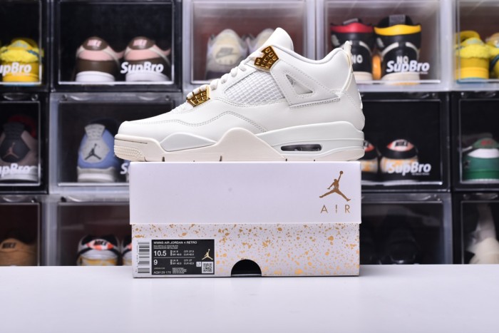 Jordan Air Jordan 4 Metalic Gold(Unisex)36-47=