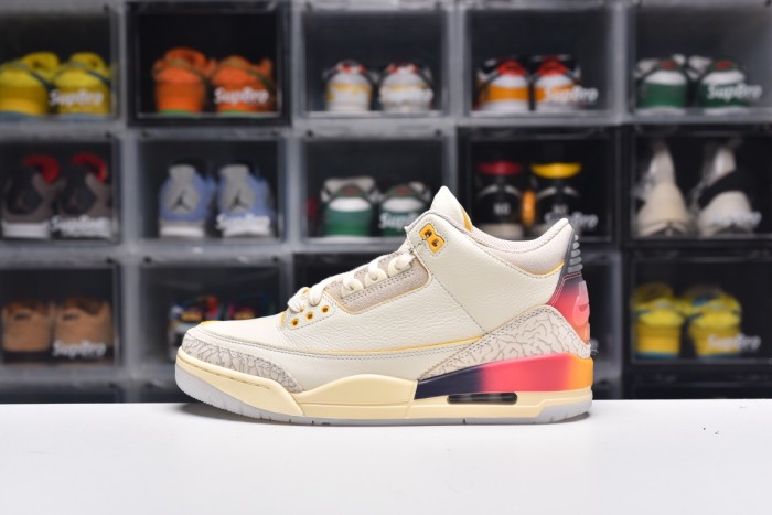Balvin × Jordan Air Jordan 3(Unisex)36-47=
