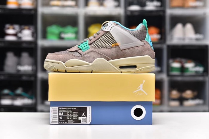 Air Jordan 4 X Union Taupe Haze(Unisex)36-47=