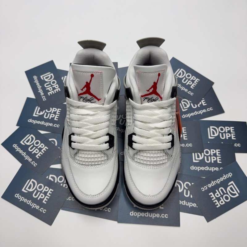 Jordan 4 Retro White Cement(Unisex)40.5-48.5