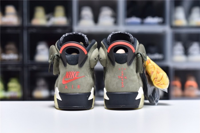 Air Jordan 6 Medium Olive TS 36-47=